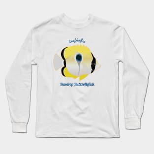 Teardrop Butterflyfish Long Sleeve T-Shirt